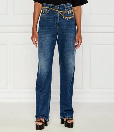 Джинсы Elisabetta Franchi - темно-синий(PJ78D46E2)