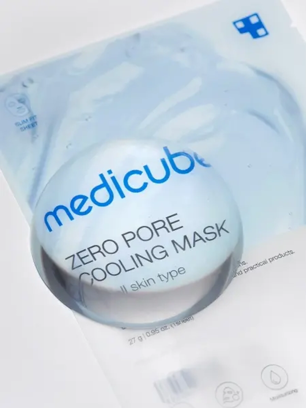 MEDICUBE Маска для лица охлаждающая Zero Pore Cooling Mask (27 г)