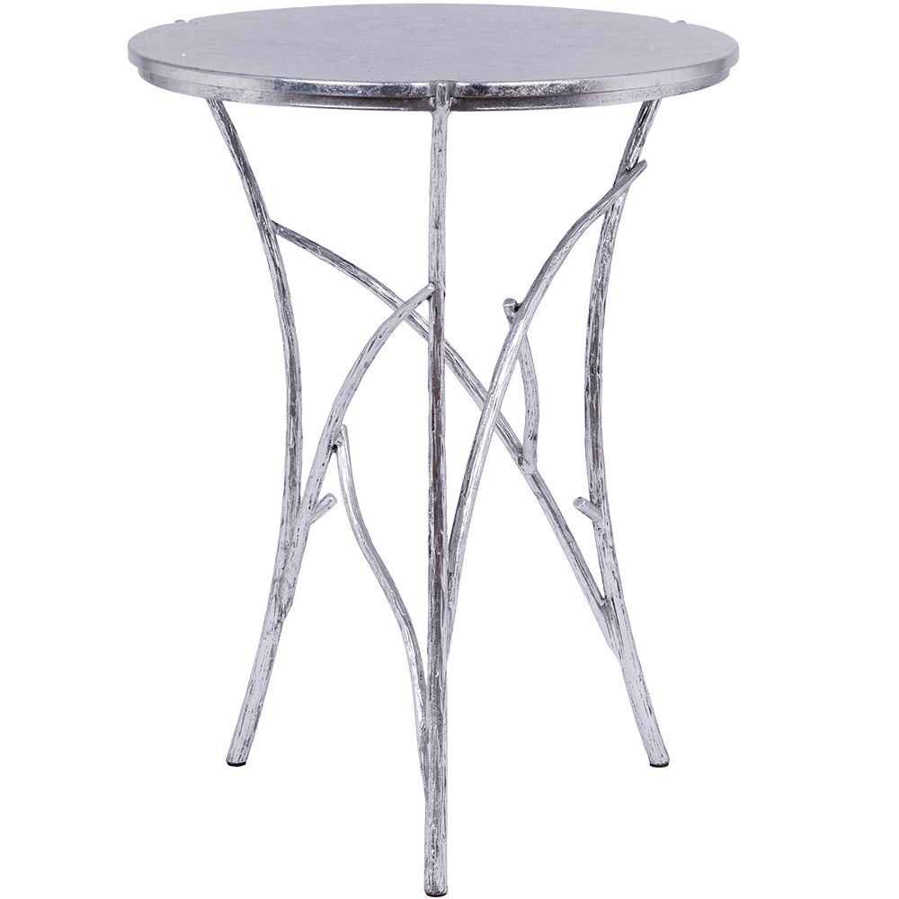 Столик Арт Сильвер Античное серебро