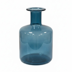Ваза стеклянная Kanna, синий, стекло