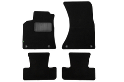 Коврики в салон для AUDI Q5 АКПП 2008-2012, 2012-2017, внедорожник , 4 шт. (текстиль) KLEVER02041501210KH