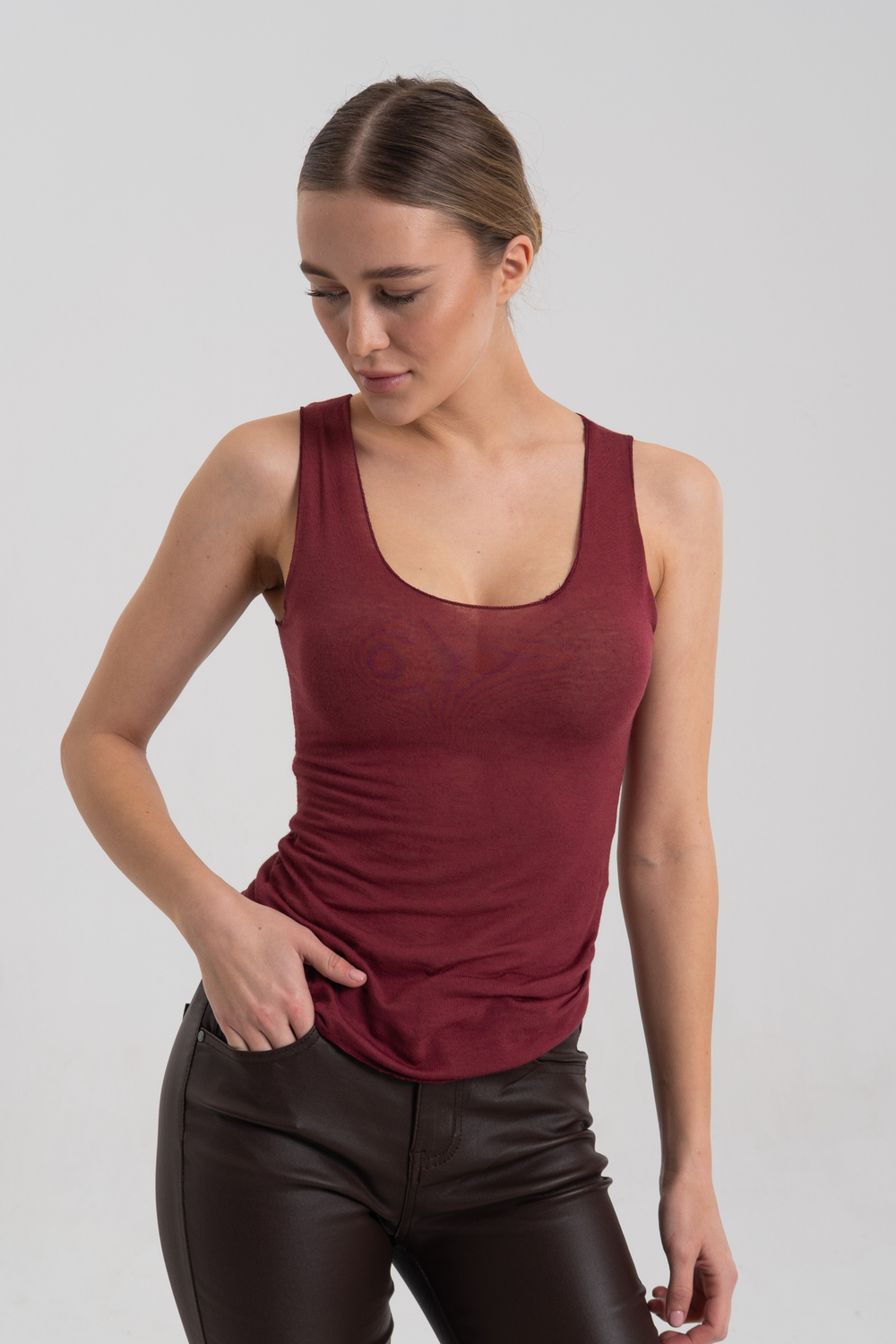 Топ с кашемиром