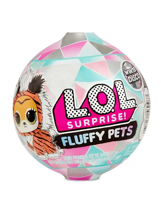 Кукла Лол питомец в шаре Lol Fluffy Pets Winter оригинал