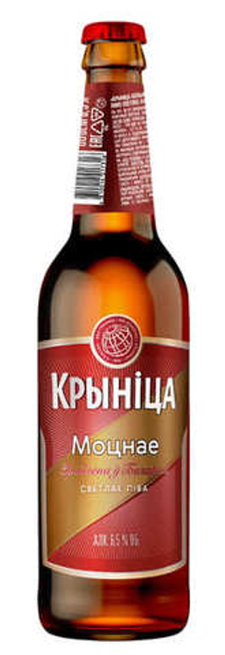 Пиво "Крынiца Моцнае" 0,5л.