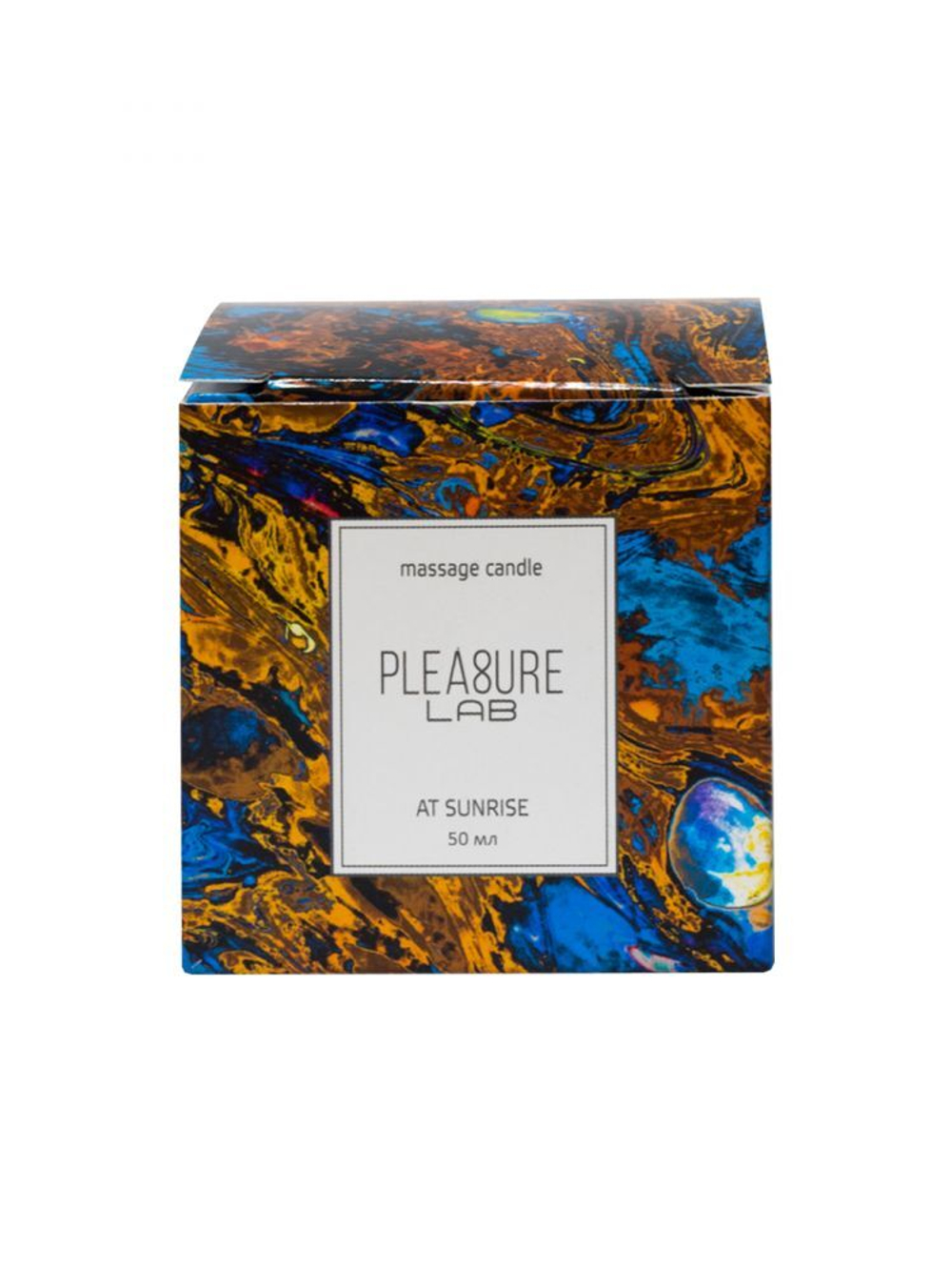 Массажная свеча Pleasure Lab At Sunrise, аромат какао, 50 мл