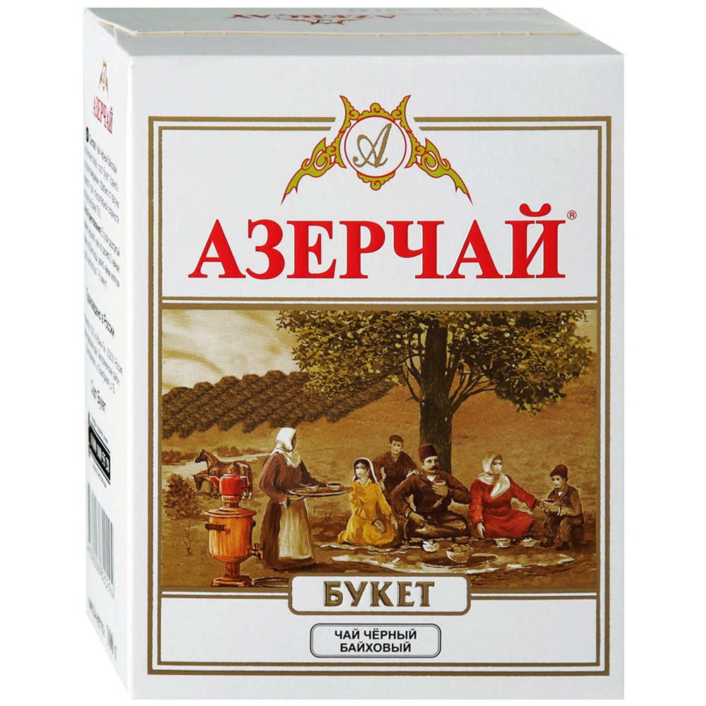 Чай Азерчай Букет листовой 100гр