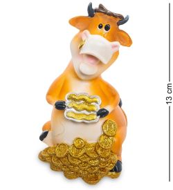 AF-1004/ 2 Копилка «Бык - Водолей» 13 см