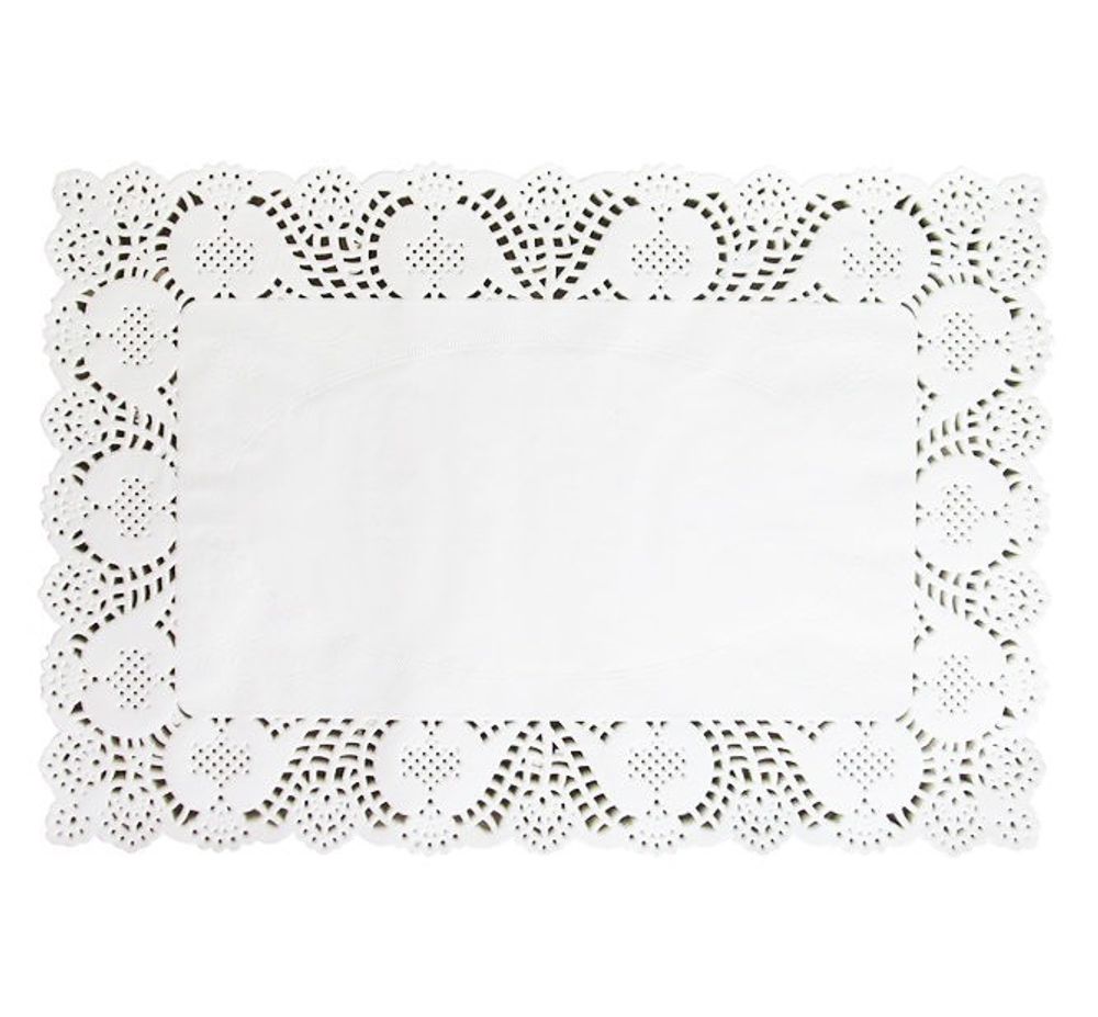 Салфетка ажурная прямоуг. 19х27 см 250 шт