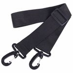 Сумка портфель HEIKKI NOVATION (ХЕЙКИ) с отделением для ноутбука 13-14", багажная лента, серая, 28х38х3 см, 272592