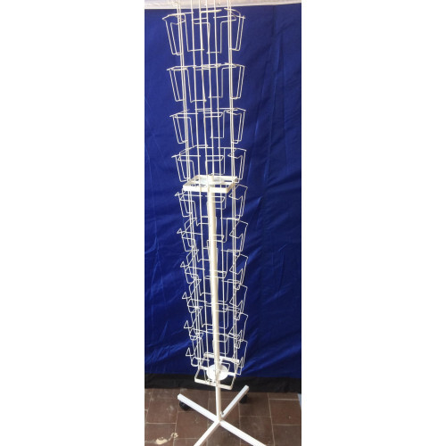 Стойка-барабан 44 кармана для открыток