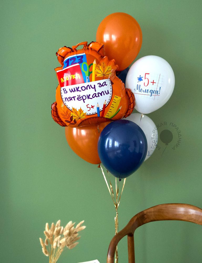 Воздушные шары на 1 сентября №8447