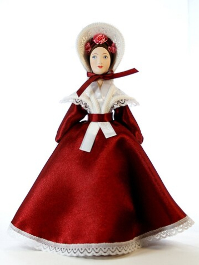 Кукла коллекционная Барышня в летнем платье