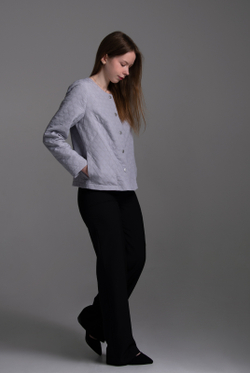 Брюки женские 02, черный #100Чб0202