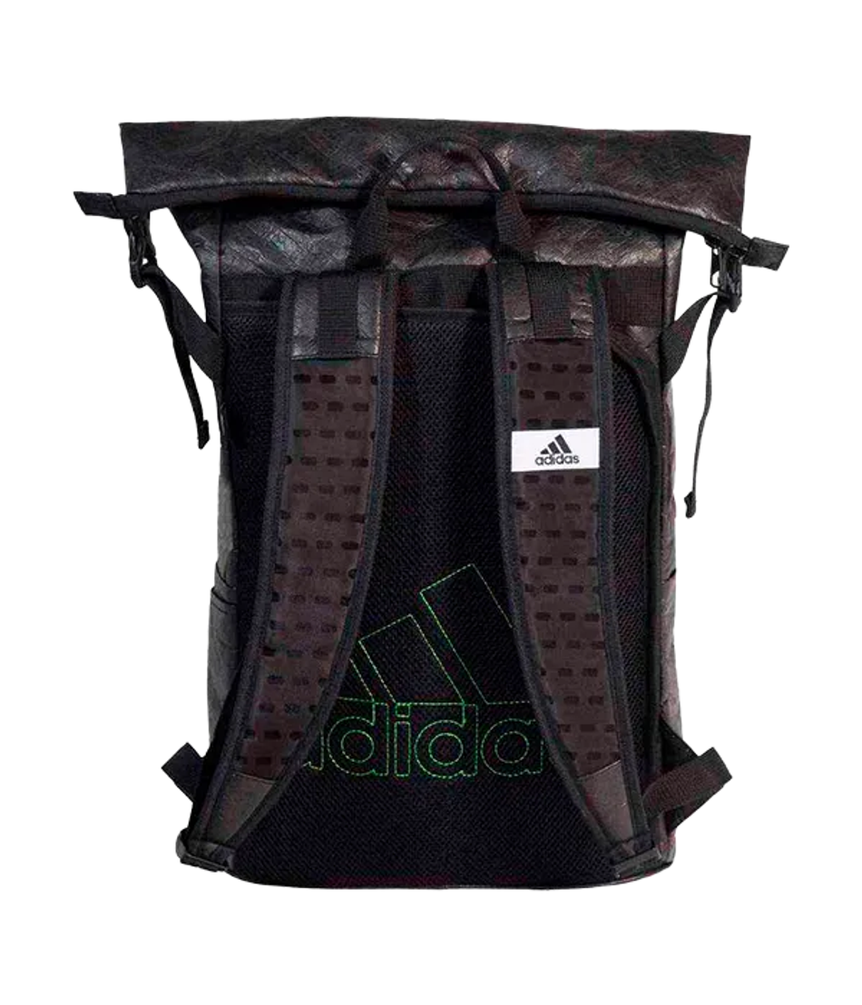 Рюкзак для падел Adidas Multigame Black-Green, водонепроницаемый и прочный
