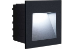 Светильник LED для подсветки ступеней LN013 встраиваемый 3W 4000K, IP65, черный Feron