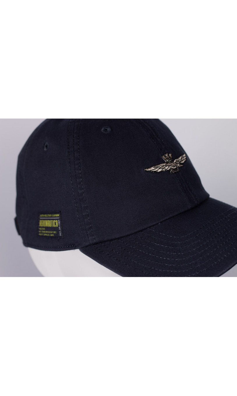 Кепка с вышивкой логотипа AERONAUTICA MILITARE