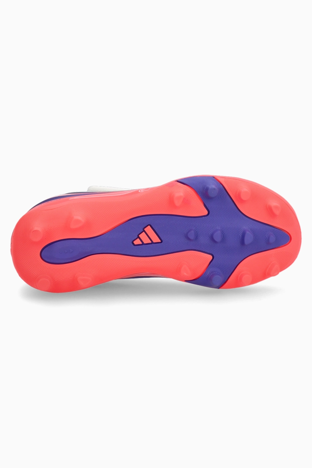 Бутсы adidas F50 Club Hyperfast Velcro FG/MG Junior - белый