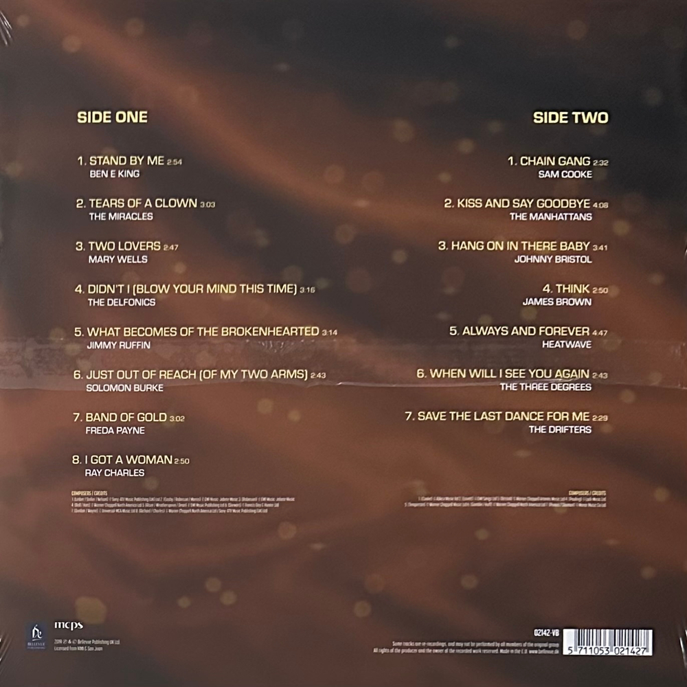 Сборник Soul Legends 15 Classic Soul Hits (Европа 2019г.)