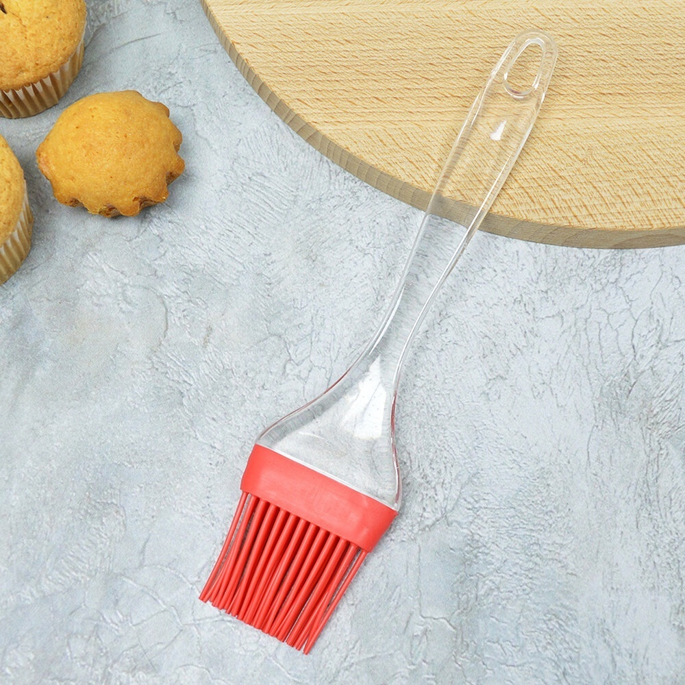 Кисточка силиконовая с акриловой ручкой, 20.5*4.9см, NNATA189