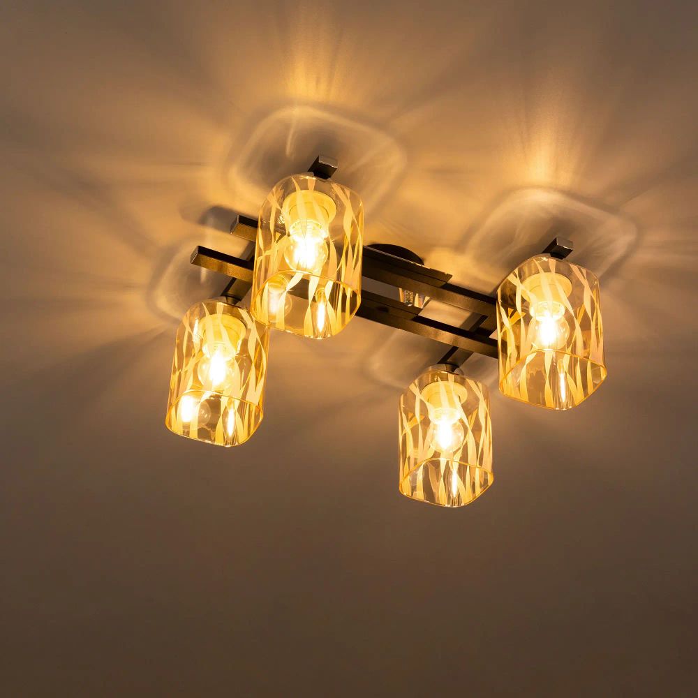 Citilux Сафари CL145241 Люстра потолочная