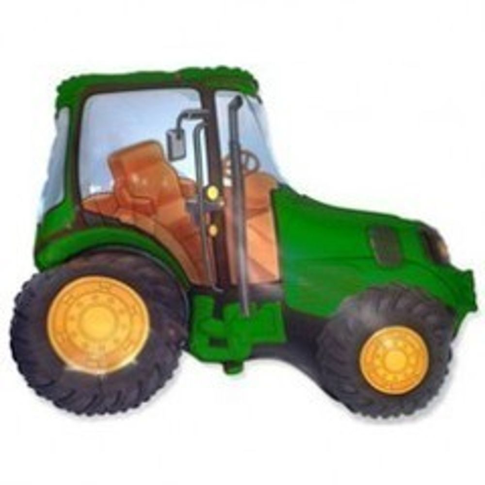 F Трактор (зеленый), 38&quot;/96 см, 1 шт.