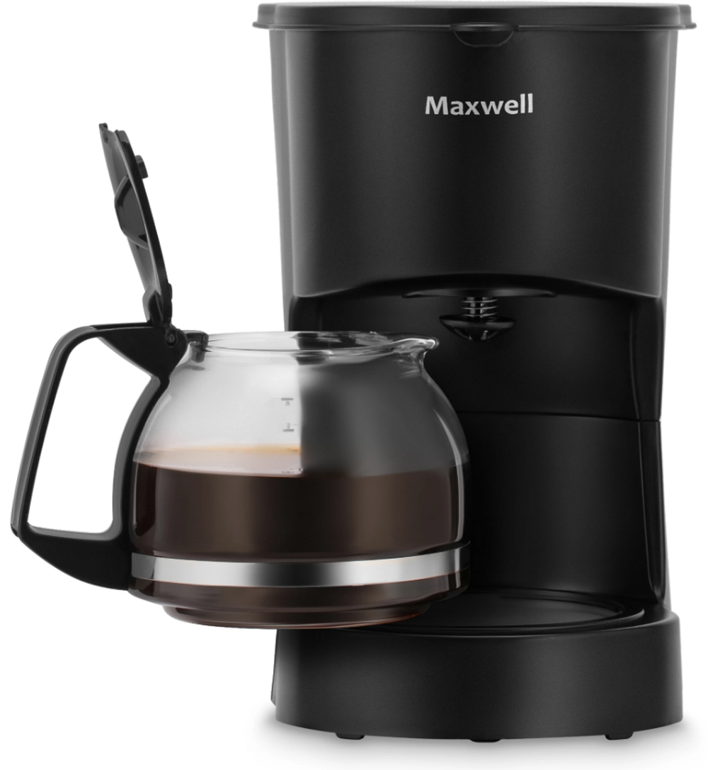 Кофеварка капельная Maxwell MW-1657, ЧЕРНЫЙ