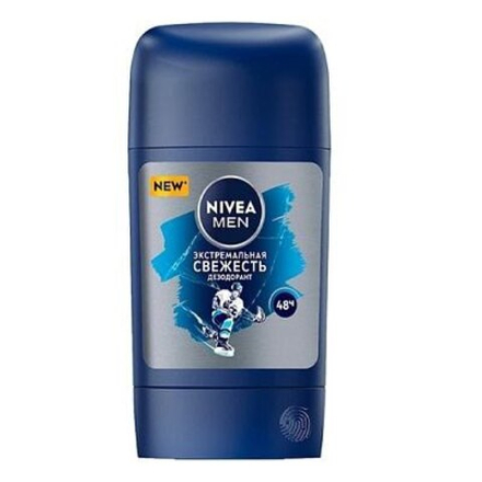 Дезодорант стик Nivea Men Экстремальная свежесть мужской 50мл