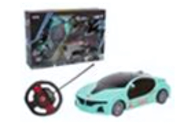 Машинка р/у, поворот на 180°, 1:18, батарейки в комплект не входят, в коробке