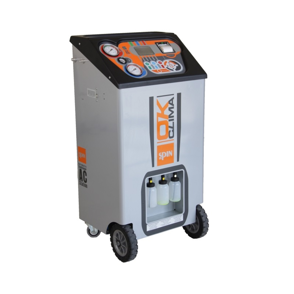 OK CLIMA ADVANCE BUS PRINTER установка для обслуживания кондиционеров(R134а), автомат, SPIN (Италия)