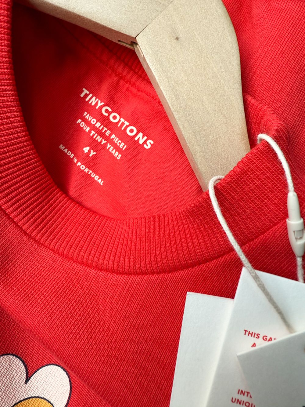 Новый хлопковый свитшот Tinycottons, 104