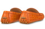 LOUIS VUITTON Hockenheim Moccasin Shoes "Orange"