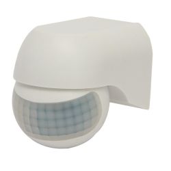 USN-R20 2000W-180R WHITE Датчик движения ИК. 12м. 10сек. 7мин.. IP44. Белый. TM Uniel