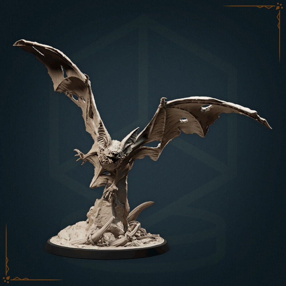 Летучая мышь Фамильяр Вампир миниатюра для dnd, днд, pathfinder, фентези, Настольная игра, НРИ, Варгейм, РПГ