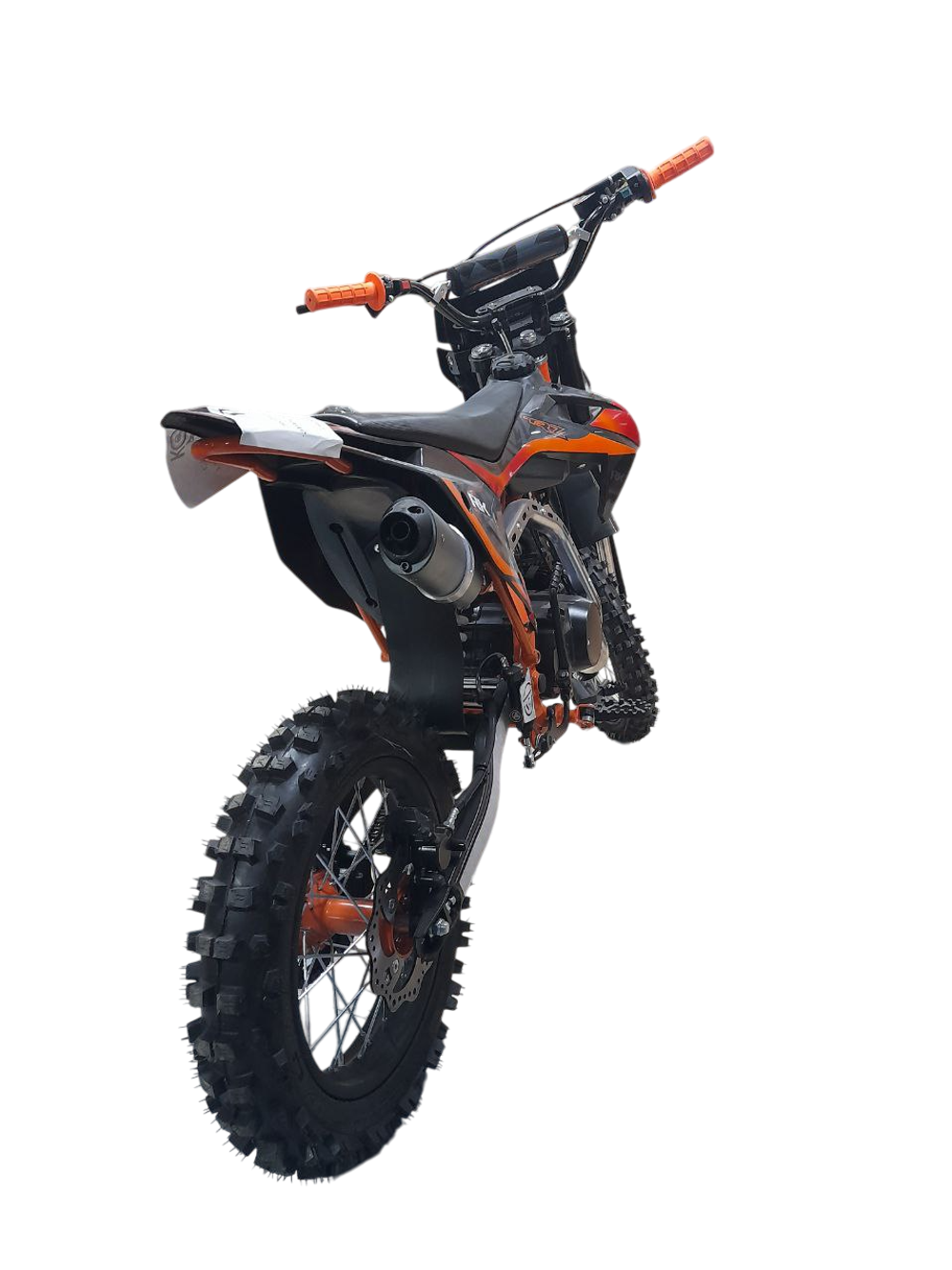 Питбайк Racer TRZ140E Pitbike оранжевый