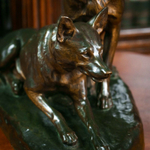 Бронзовая скульптура «Овчарки»