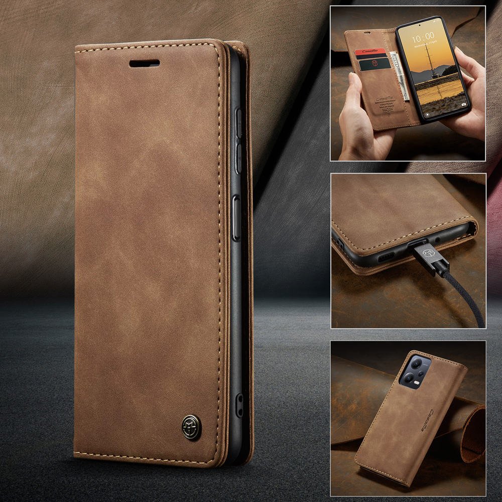 Чехол-книжка CaseMe Matte Poco X5 5G