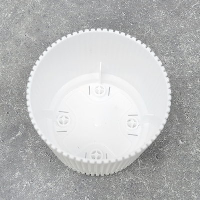 Кашпо Стрип 0,6л d11см с подставкой, белый