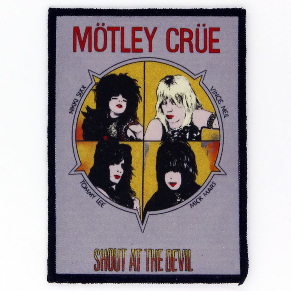 Нашивка Motley Crue Shout At The Devil (580)