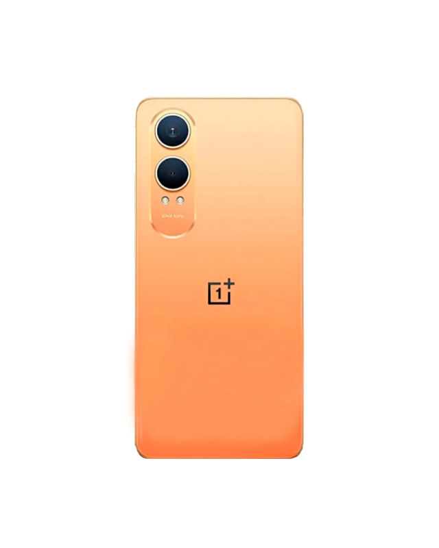 Задняя крышка для OnePlus Nord CE 4 Lite оранжевая (Ultra Orange) со стеклом камеры