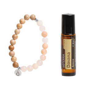 Набор «Очарование весны» doTERRA аромабраслет + Давана Touch, 10 мл