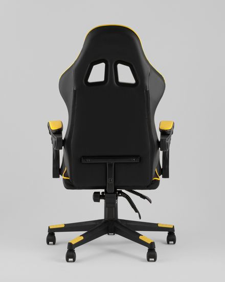 Кресло спортивное TopChairs Shadow черно-желтый