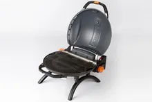 Портативный газовый гриль O-Grill 900MT bicolor black-green + адаптер А, 1 горелка