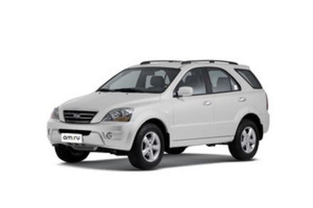 Kia Sorento I 2002-2010 на рейлинги