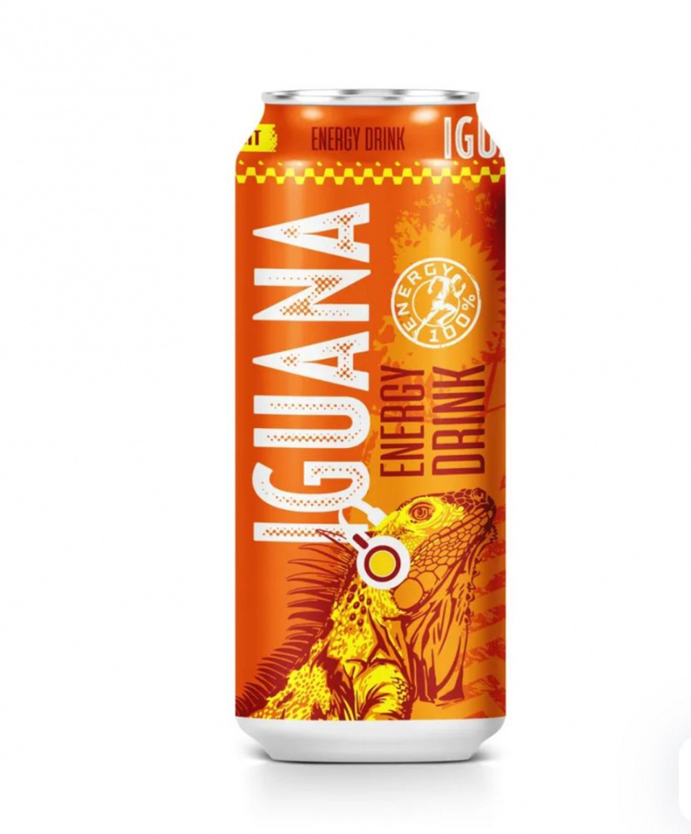 Энергетик IGUANA тропические фрукты 0,45л ж/б