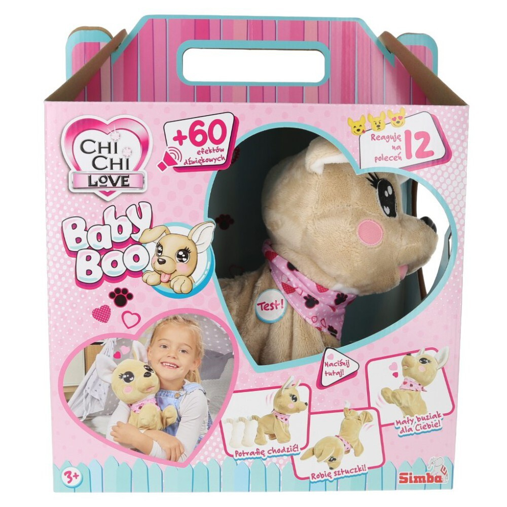 Simba Chi Chi Love - Интерактивная собака Baby Boo 5893500 / артикул   5893500  / GTIN 5906746012282