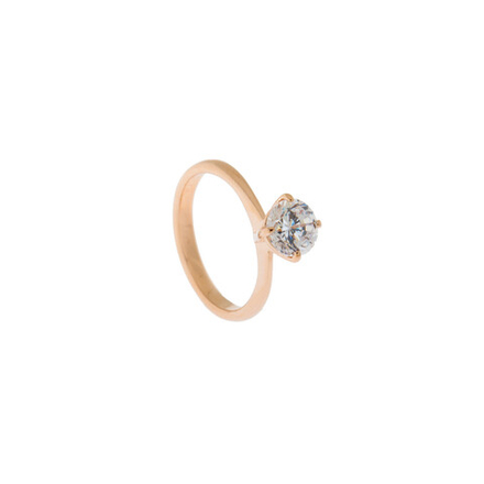 "Катри"  кольцо в золотом покрытии из коллекции "Балет" от Jenavi