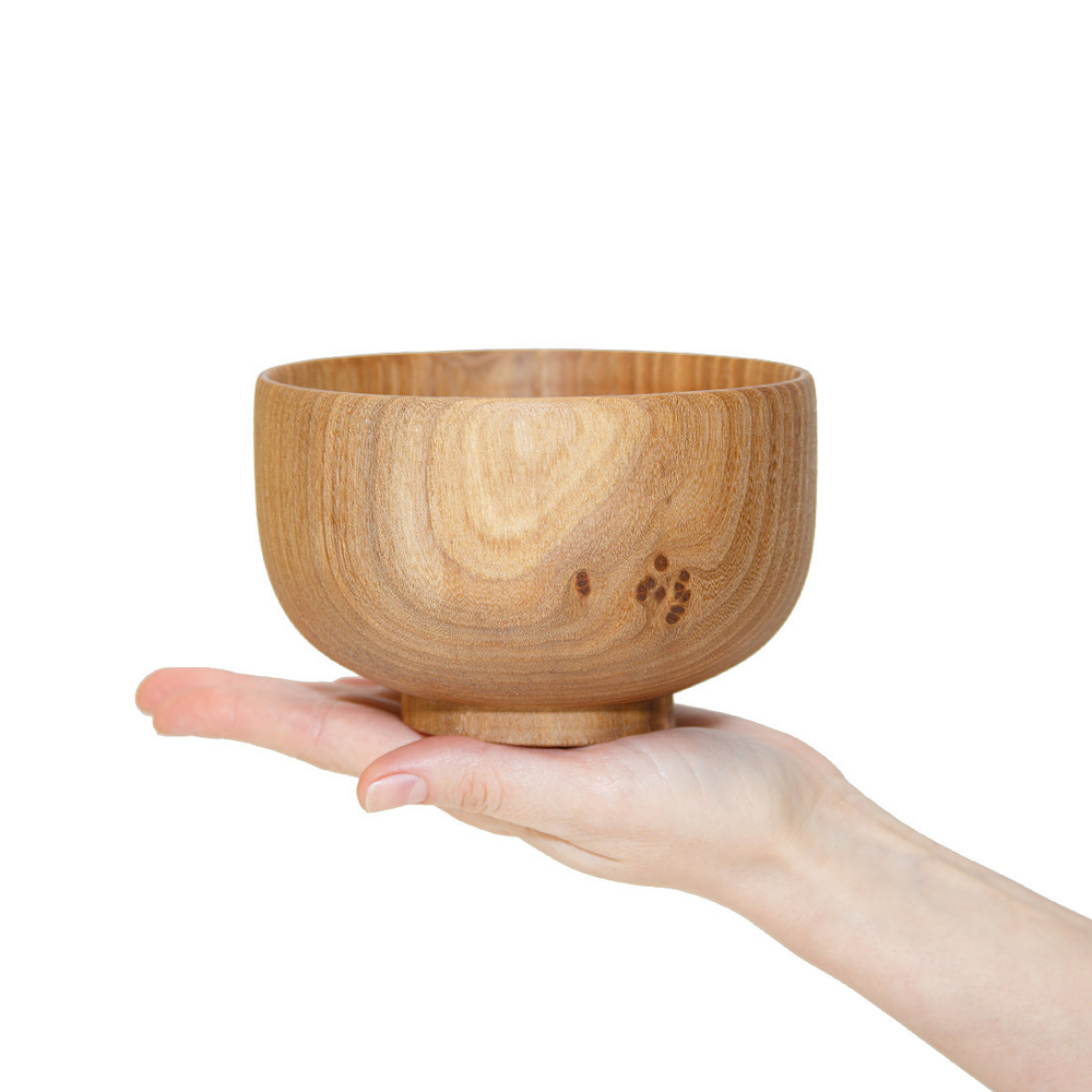 Тарелка Art of Siberia из вяза, глубокая, 14 см. T75