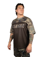 Тренировочная футболка Scramble – WOODLAND CAMO