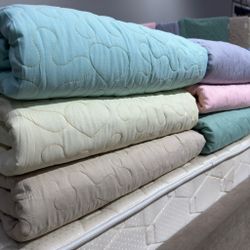 Покрывало летнее СЕРДЕЧКИ 1.5сп