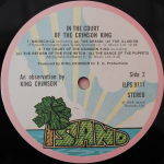 King Crimson / In The Court Of The Crimson King (An Observation By King Crimson)(LP)